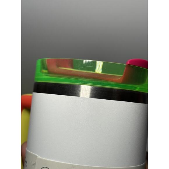 Stanley Limited Edition WHITE NEON + BLACK NEON 30oz Quencher Tumbler Set BNWT - Picture 9 of 15